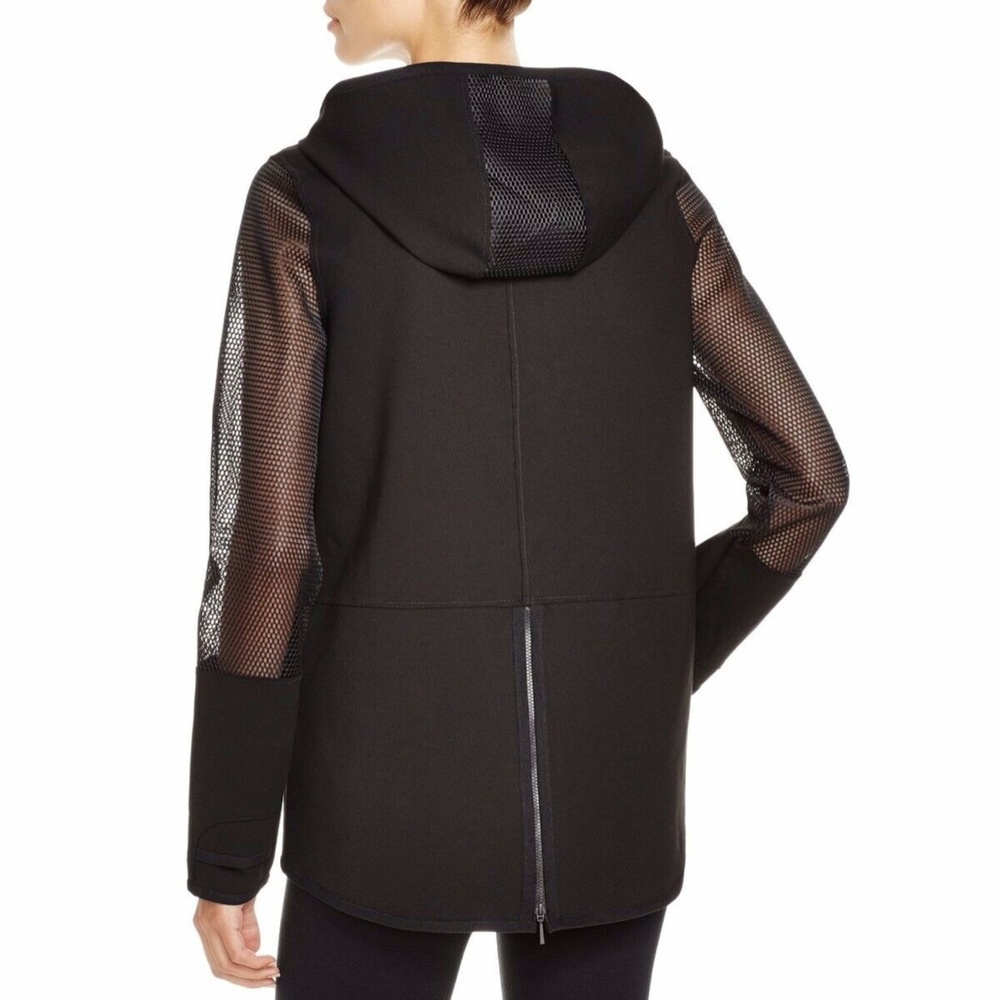 Elie Tahari sport black jacket with mesh - Size Medium - Picture 2 of 8